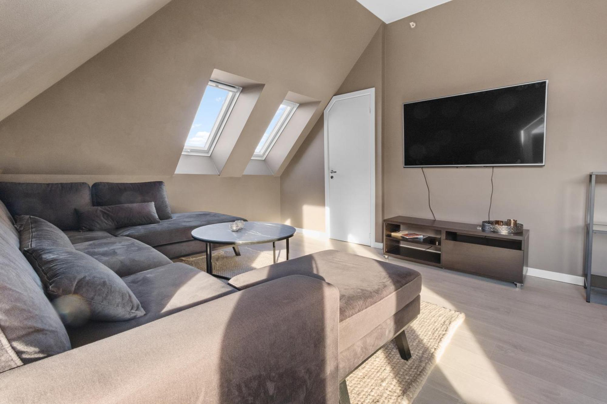 Penthouse Apartment In ברגן מראה חיצוני תמונה